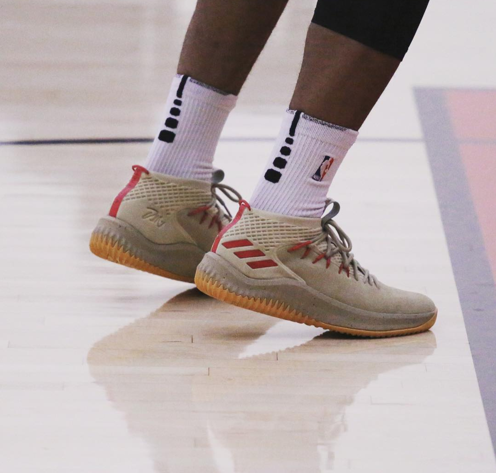 The adidas Dame 4 is Spotted in a Suede 
