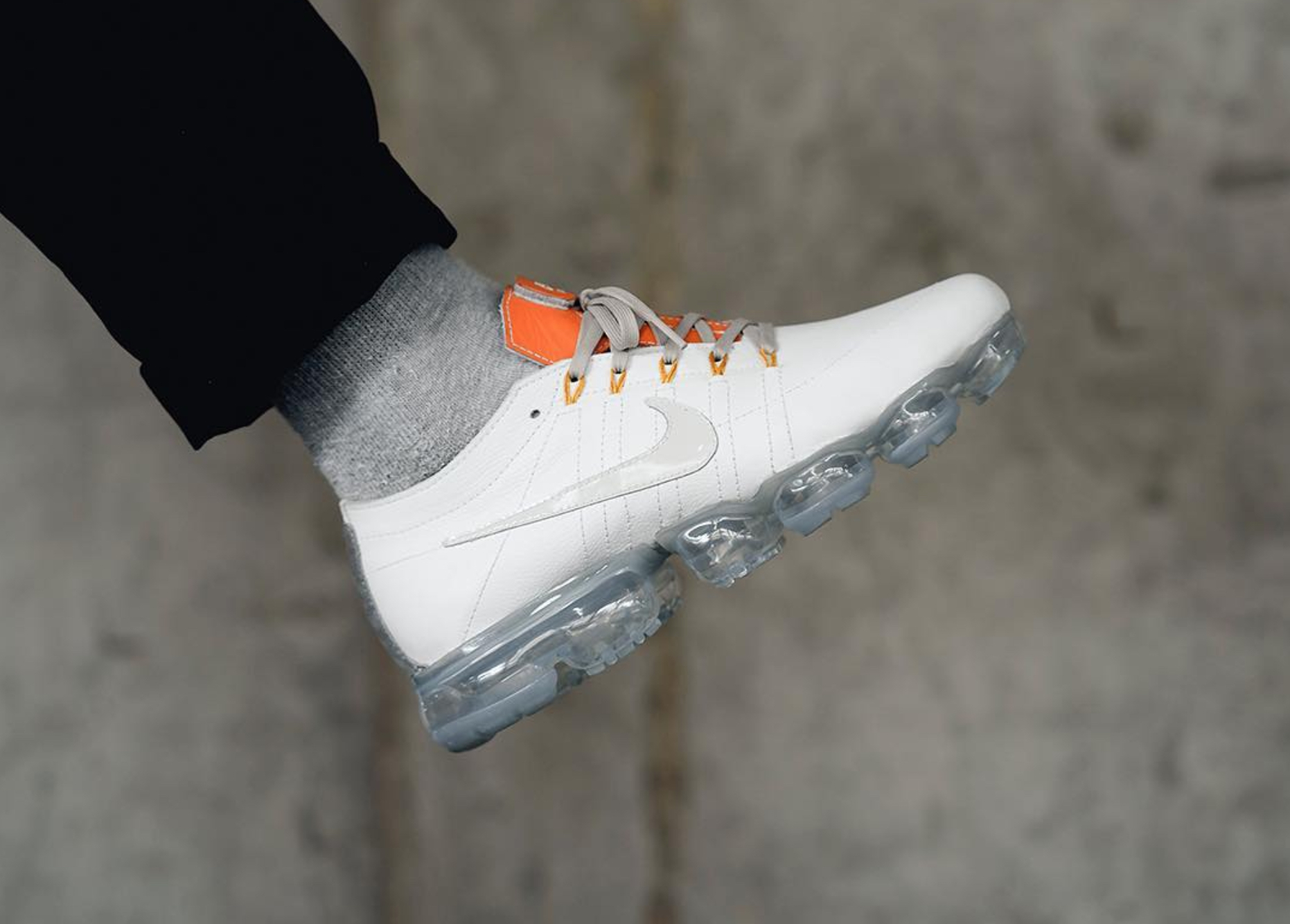These Nike VaporMax Leather Customs 