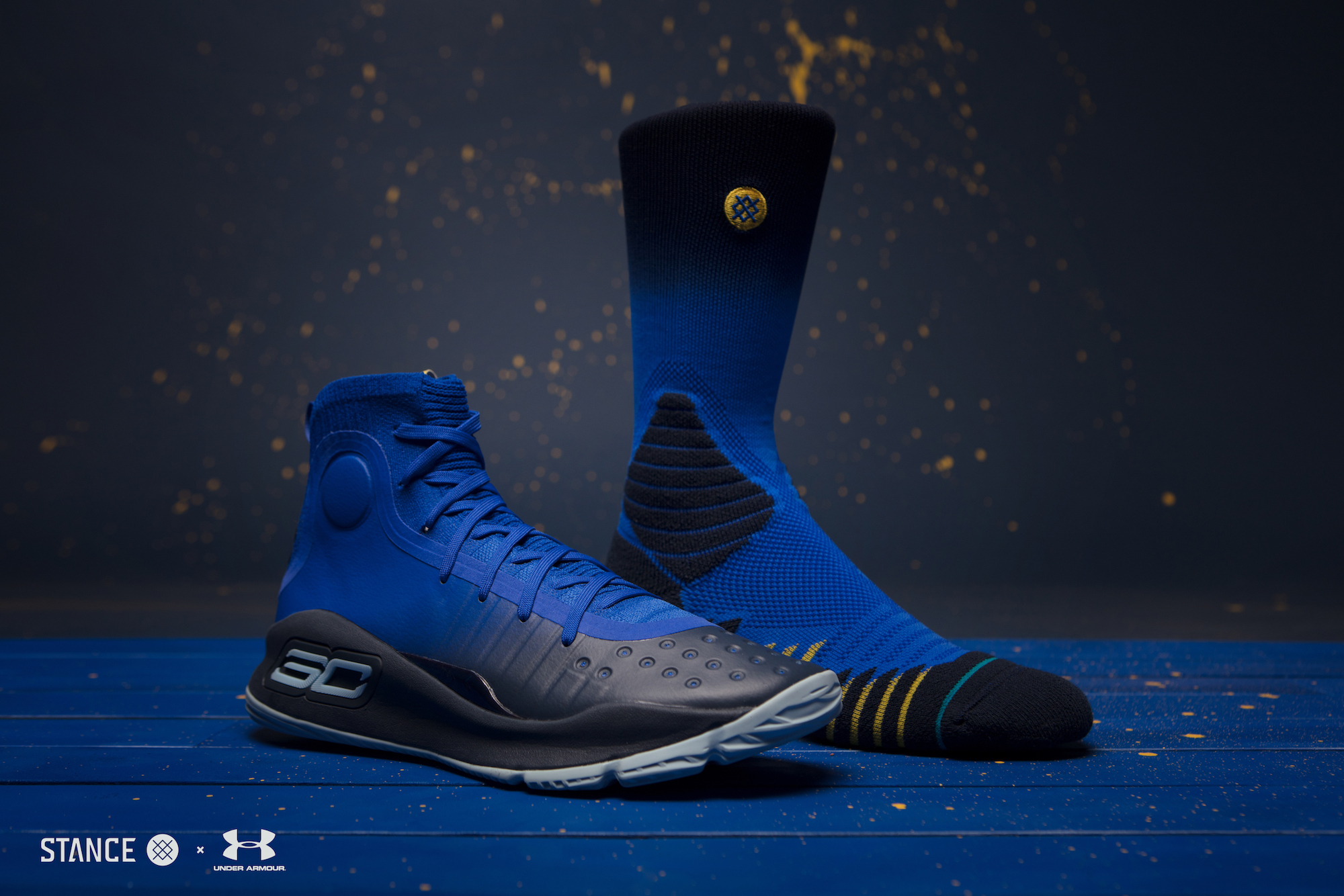 under armour Stance x Curry 4 Capsule socks 3