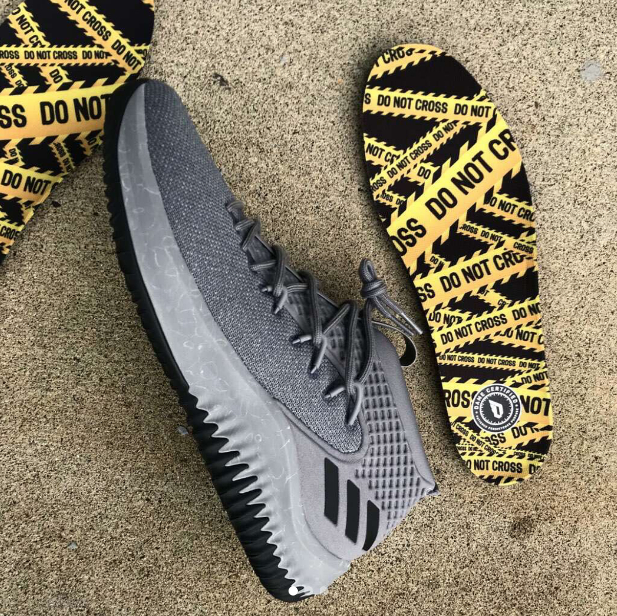 adidas dame 4 yellow tape 10 - WearTesters