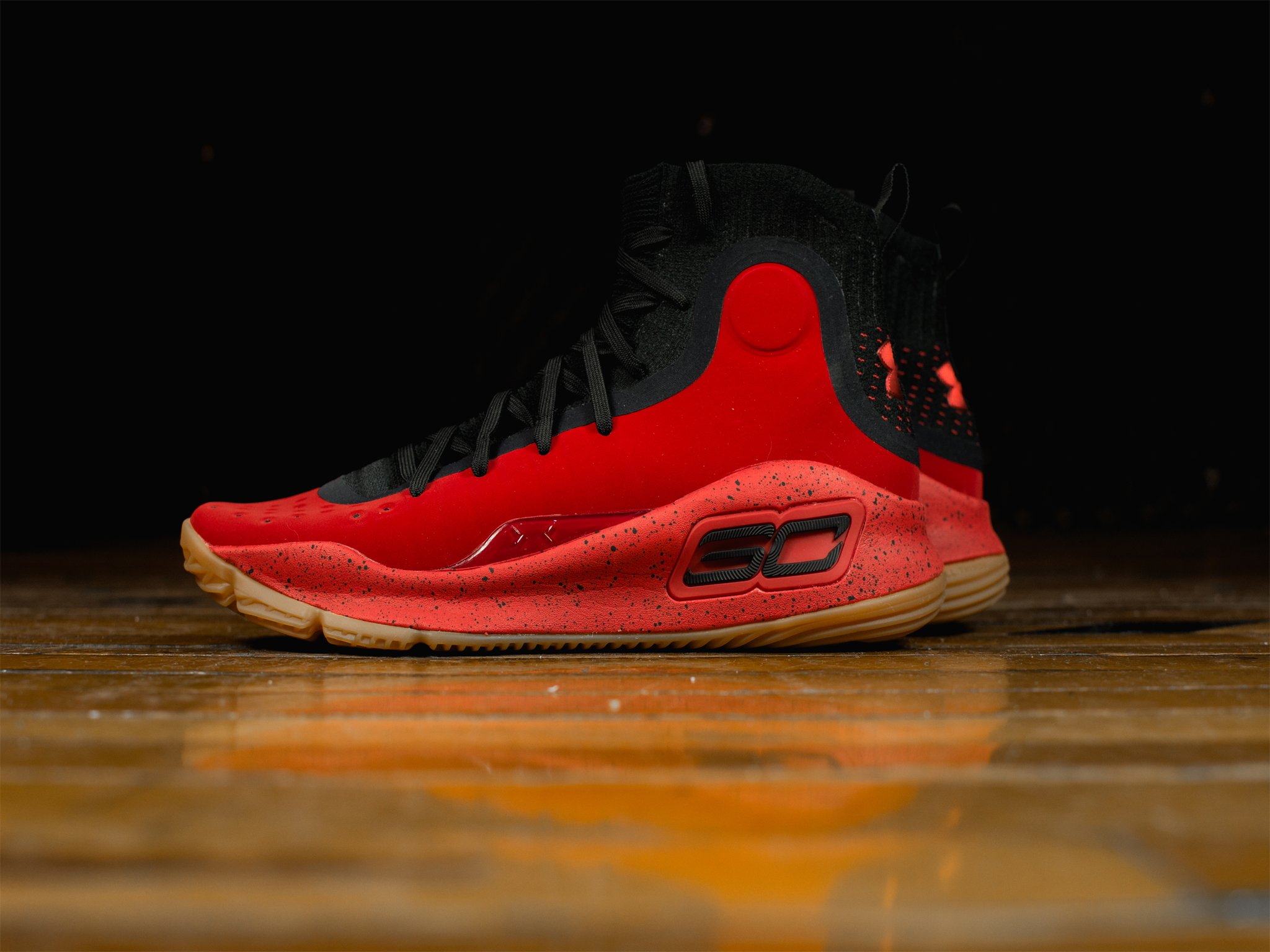 A Detailed Look at the Upcoming Under Armour Curry 4 in Black/Red ...