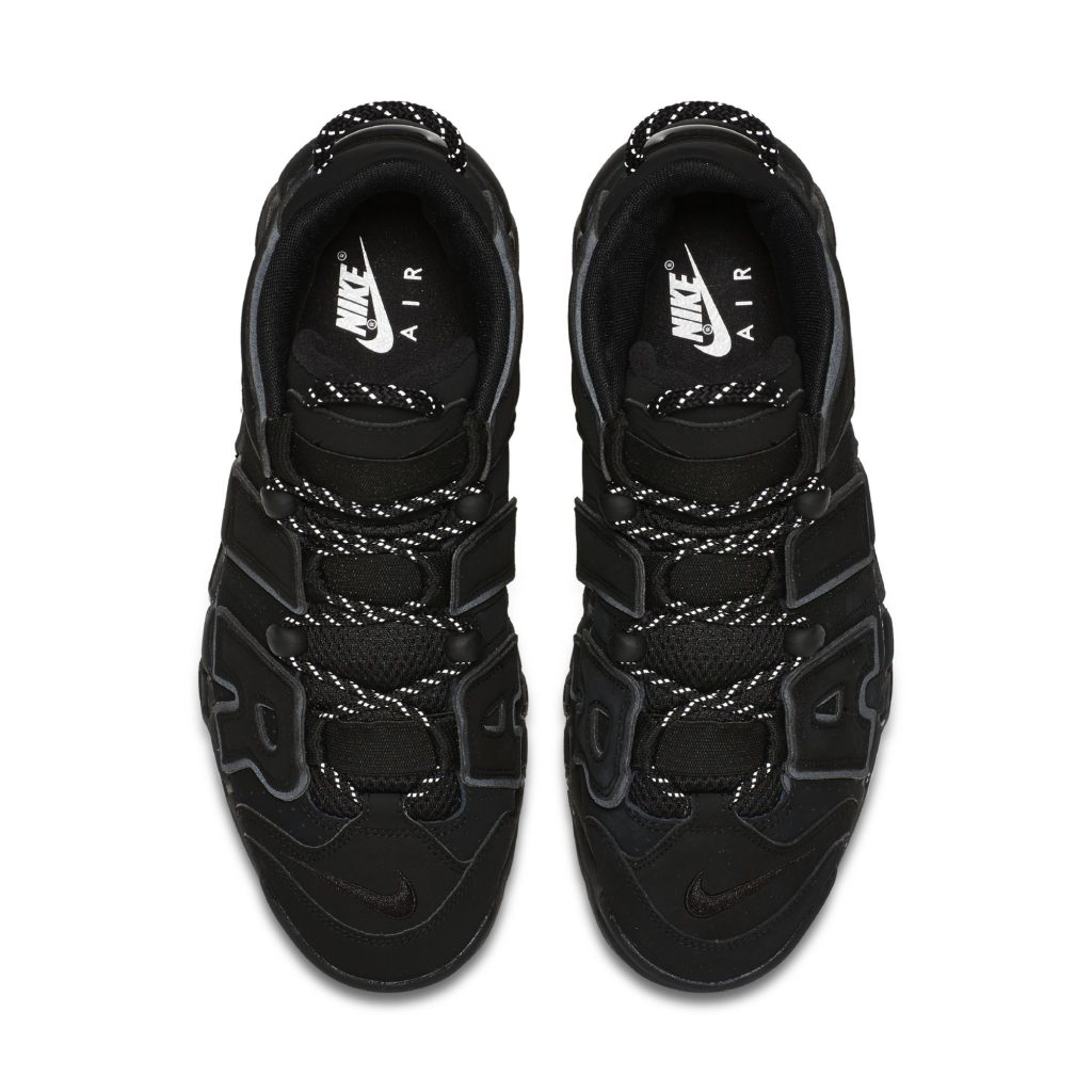 The Nike Air More Uptempo in Triple Black Will Arrive in March