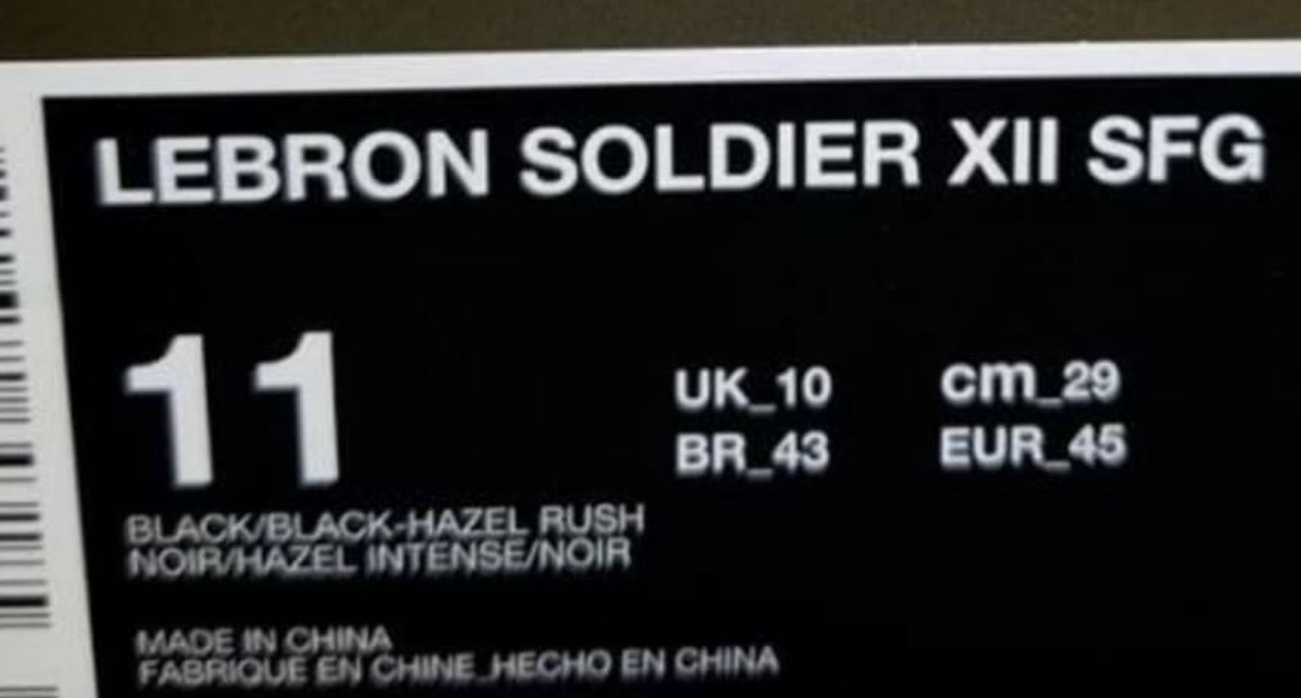 lebron soldier 12 box