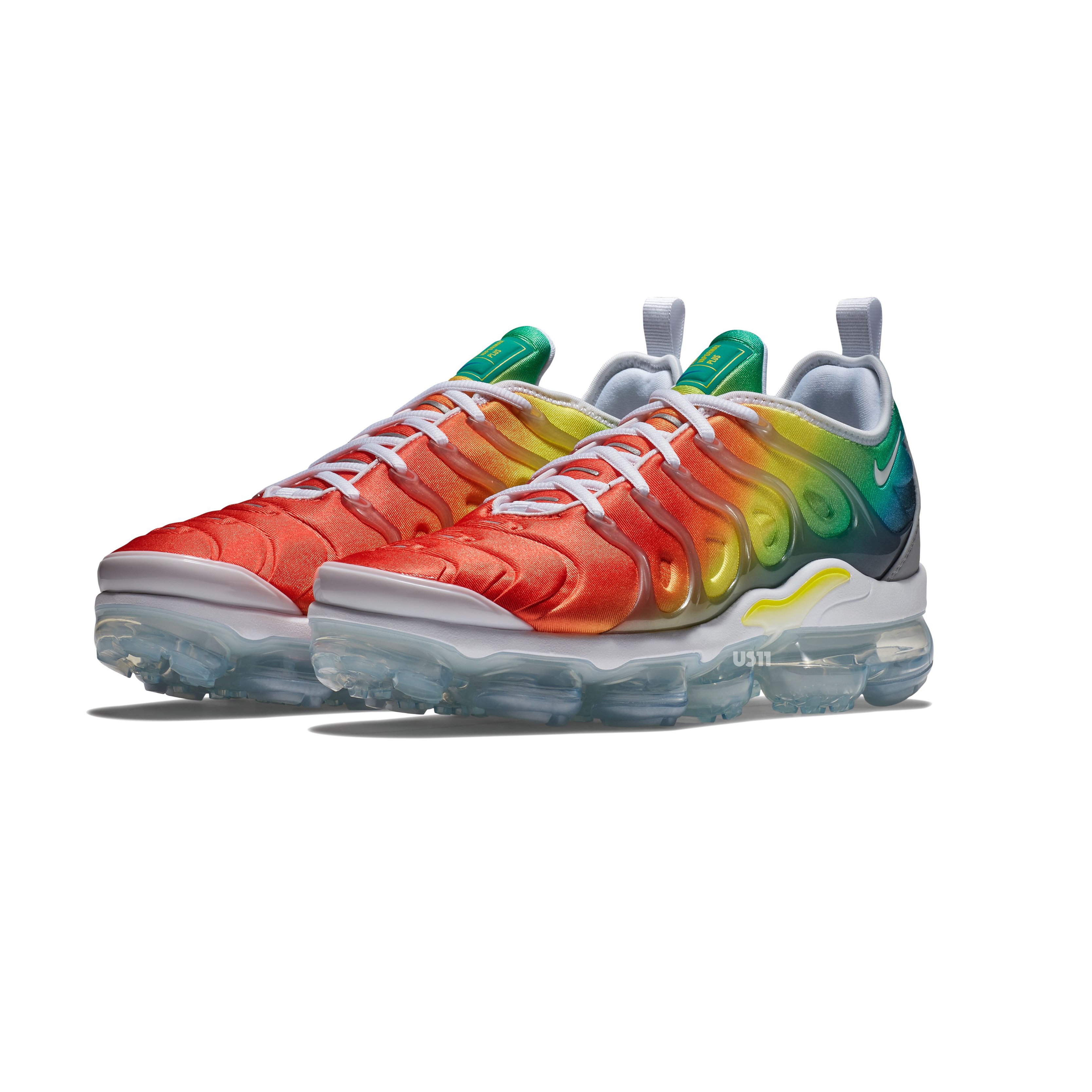 rainbow nike air vapormax plus shoes