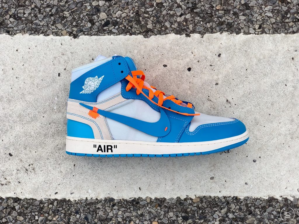 Here's a Detailed Look at Virgil Abloh's Off-White Air Jordan 1 'UNC' -  WearTesters