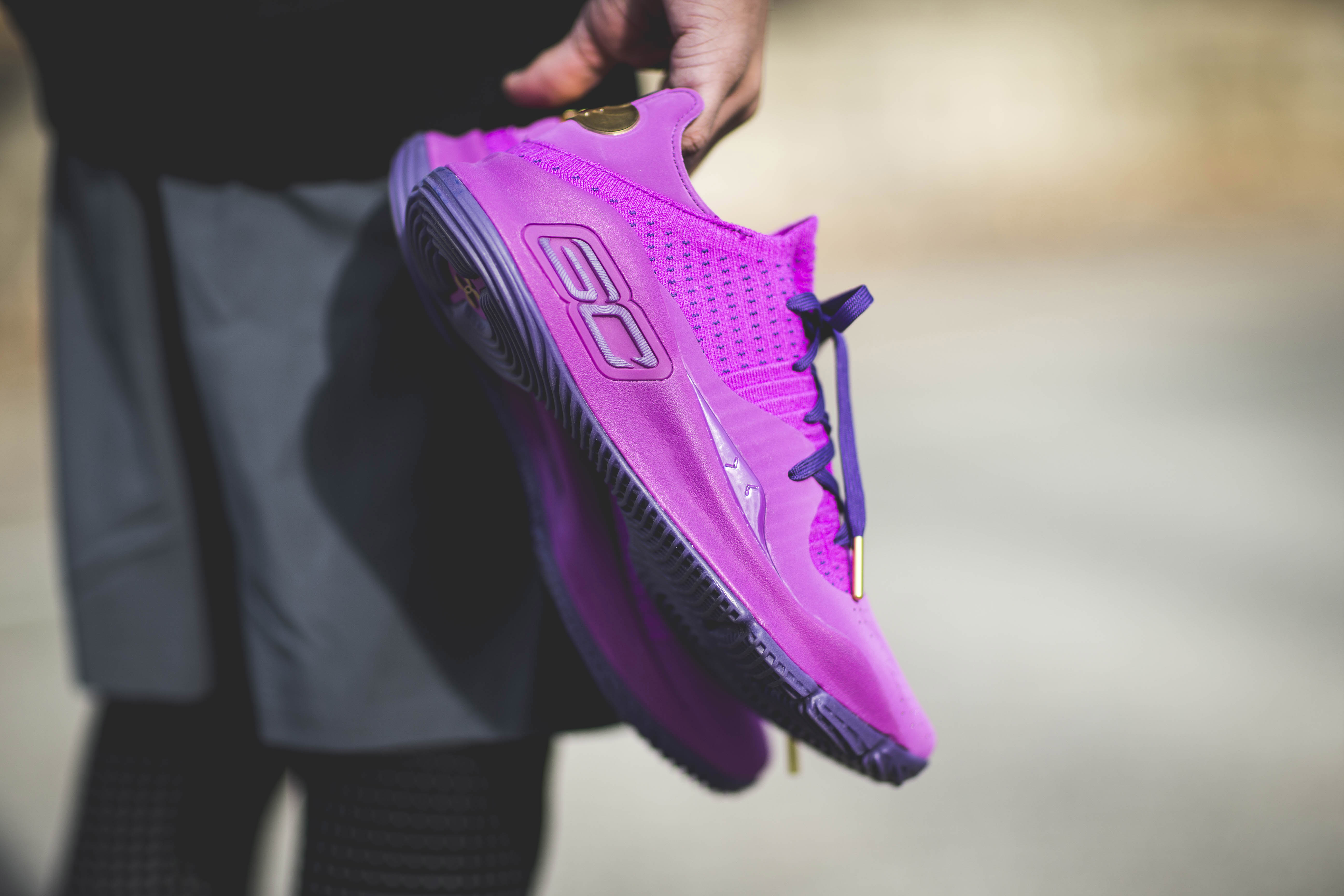 under armour curry purple