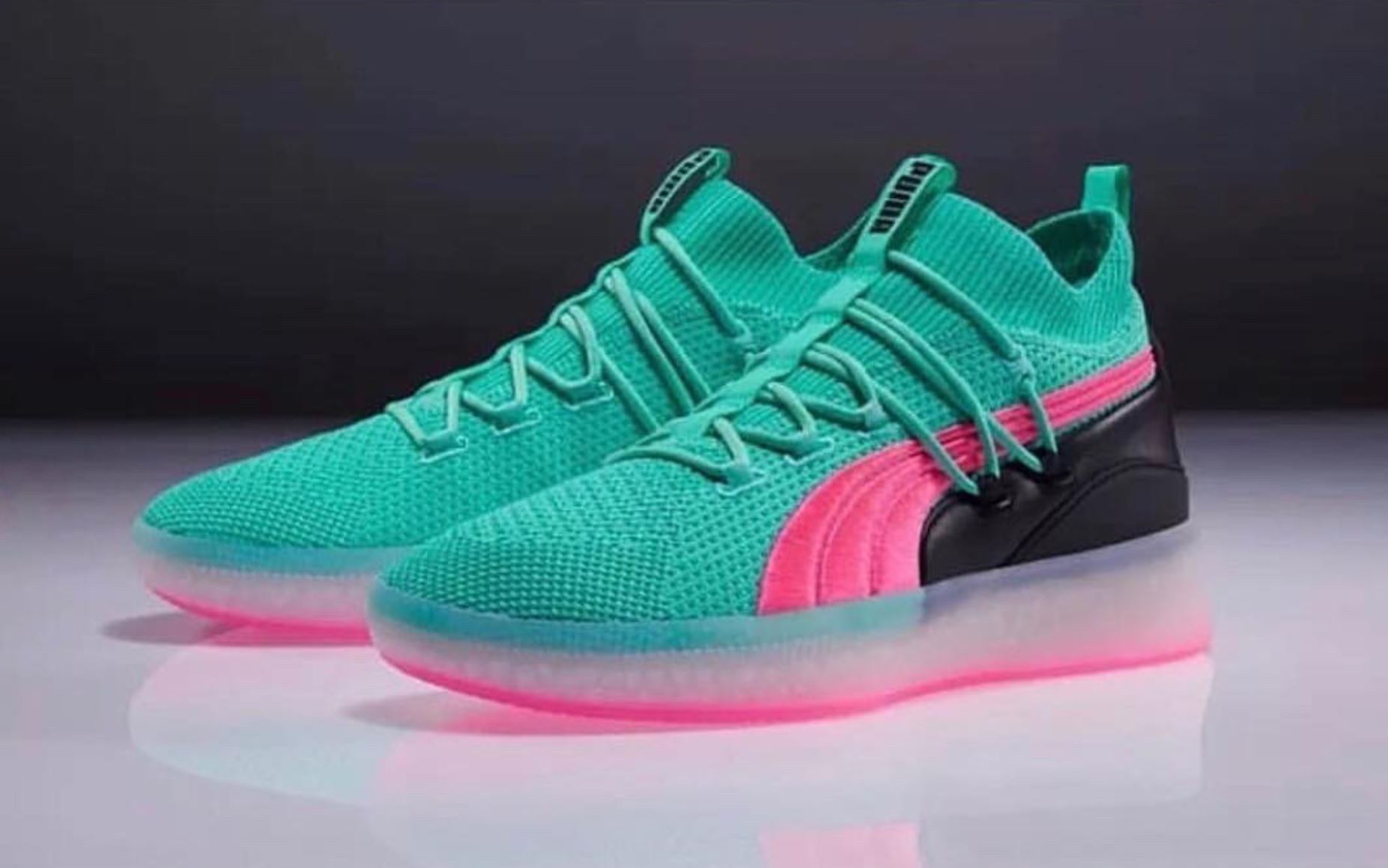 The Puma Clyde Court Disrupt Leaks in 'Miami' Colorway ...