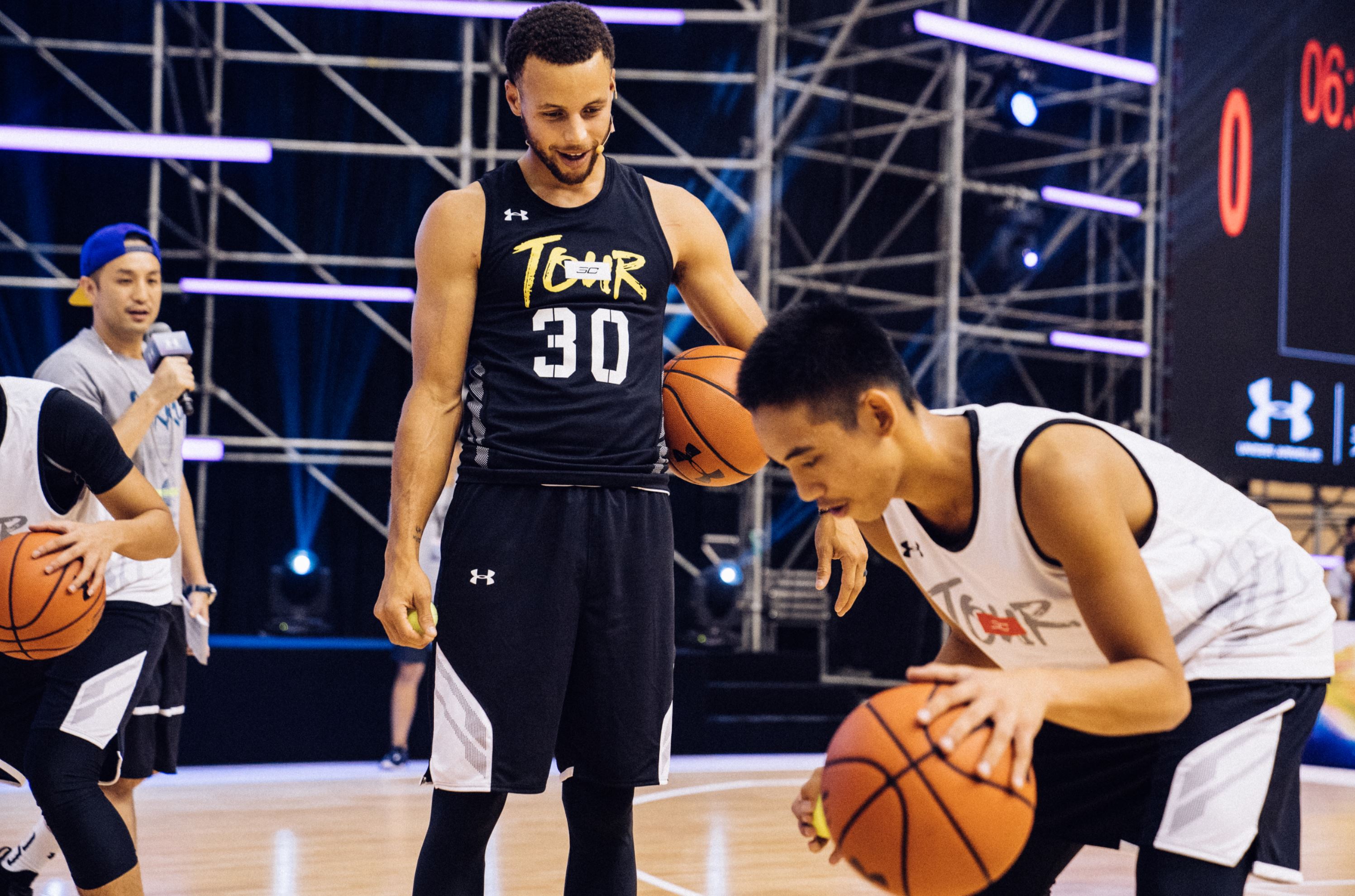 2018 stephen curry asia tour wuhan skills