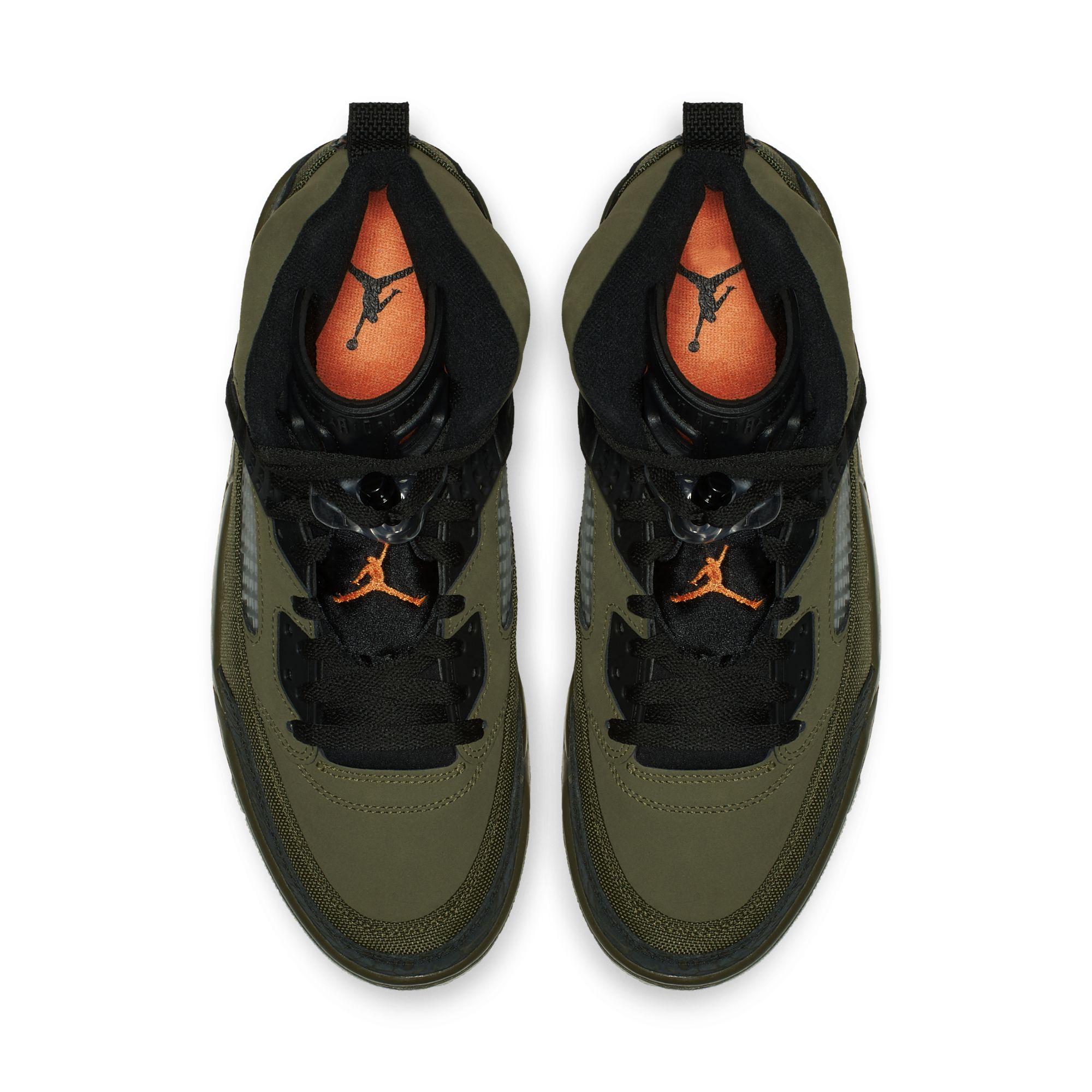 olive green jordan shoes
