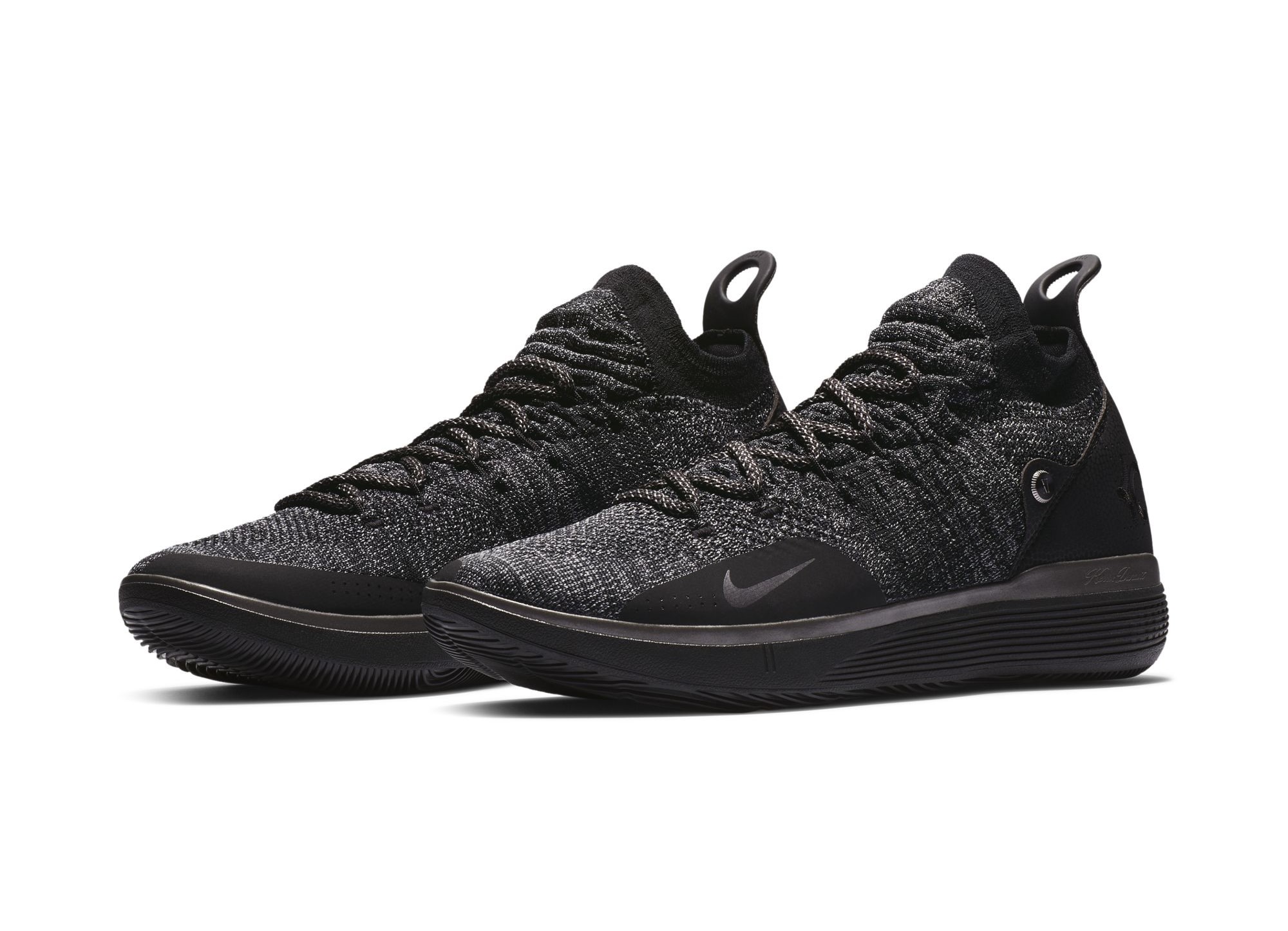 all black kevin durant shoes