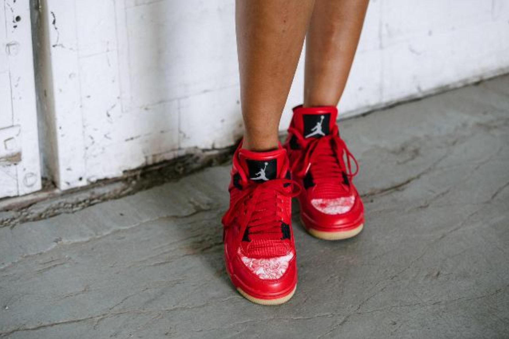 The Women's Air Jordan 4 'Fire Red 