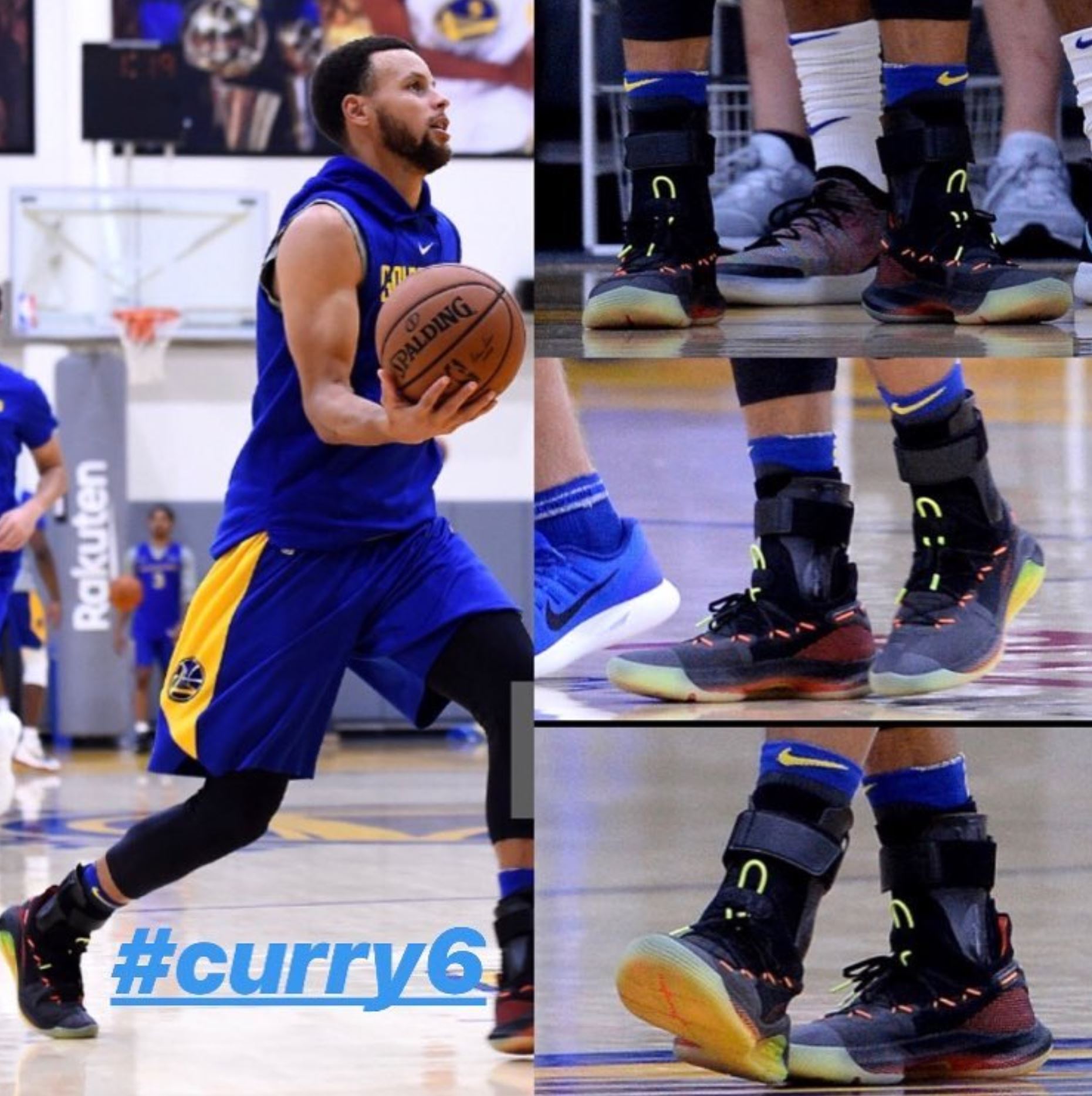 Steph Curry Wears Possible Curry 6 at 