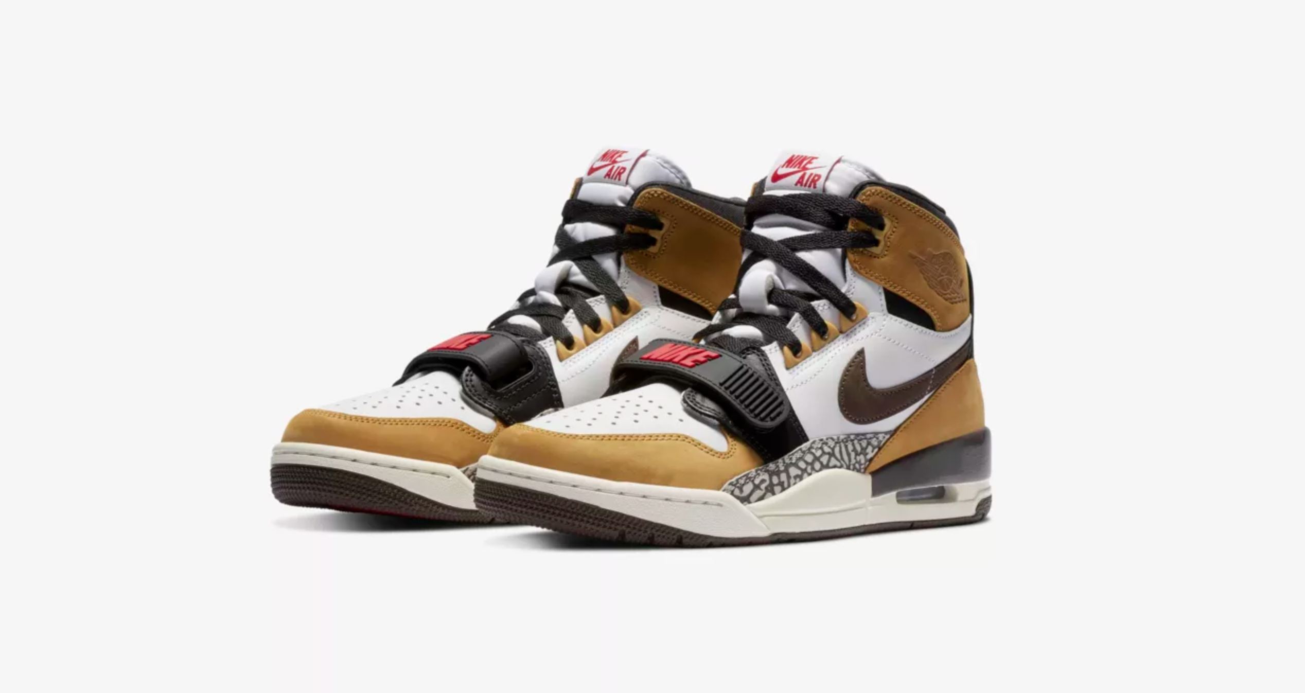 The Air Jordan Legacy 312 'Wheat/Varsity Red' Gives Off ROTY Vibes 