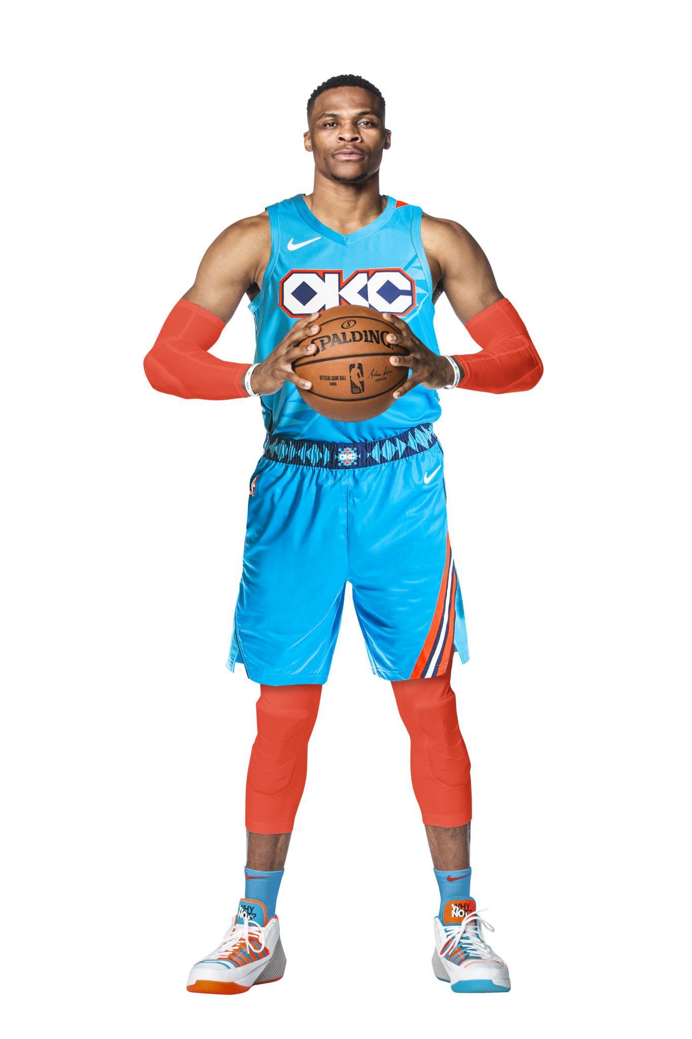 okc jersey up and down