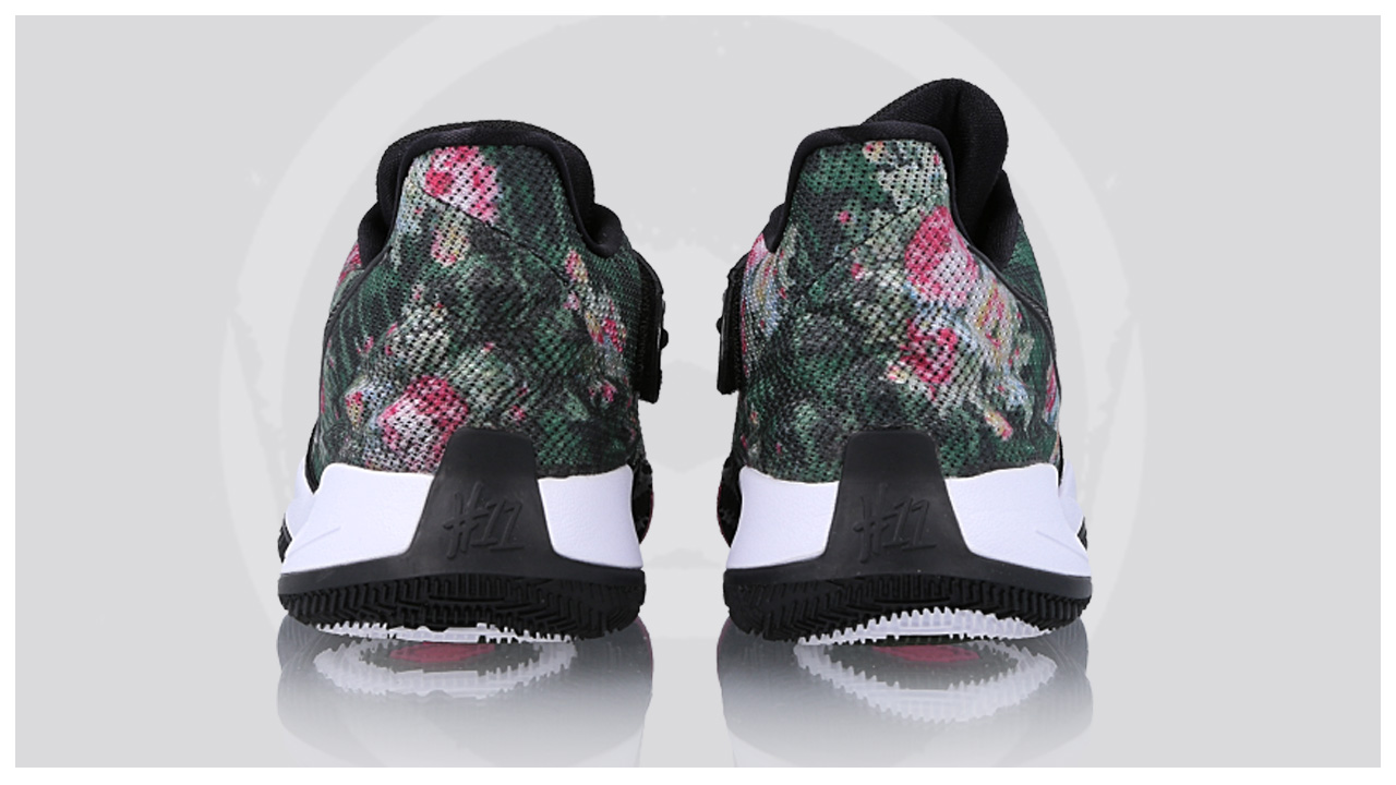 kyrie low floral on feet