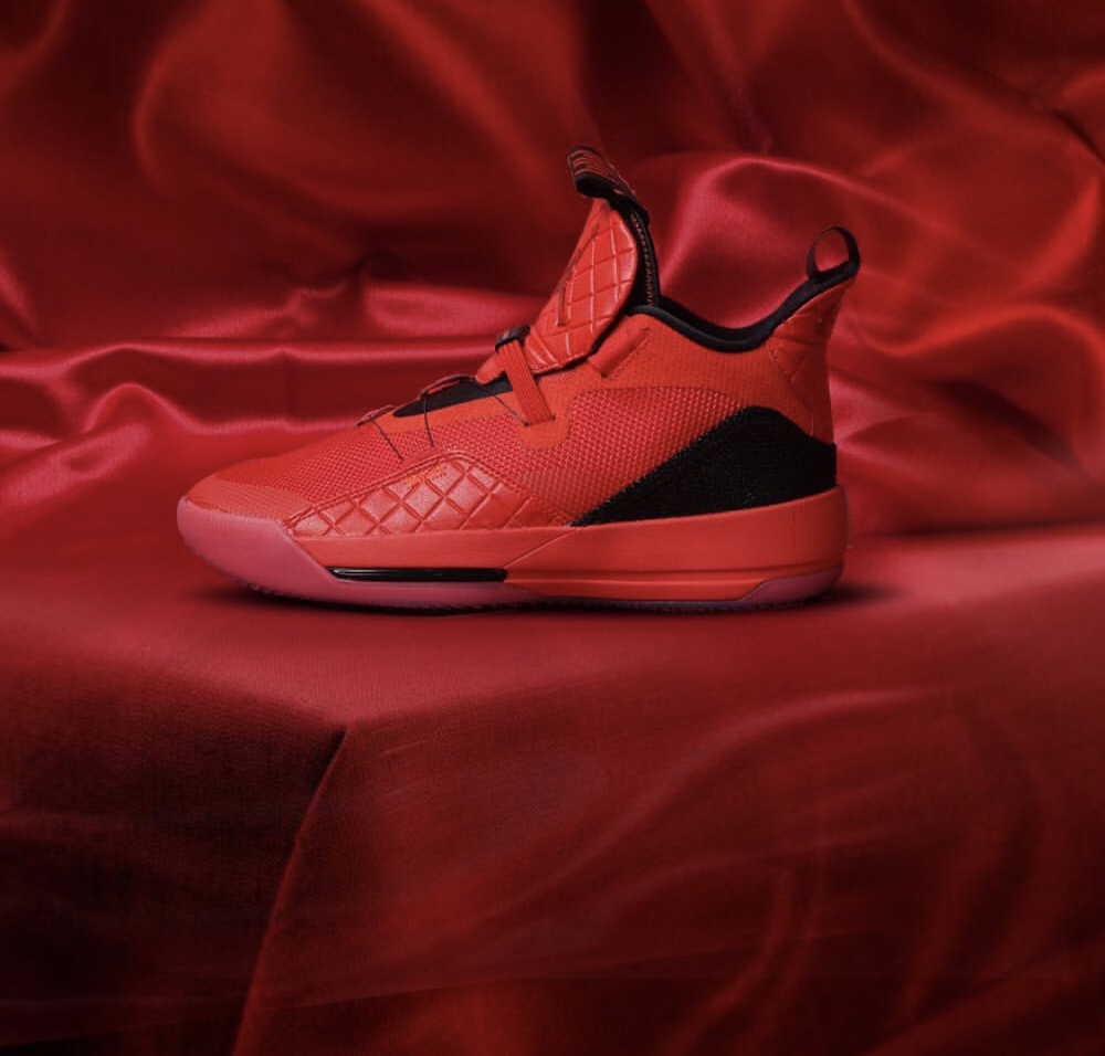 The Air Jordan 33 Arrives In Red For The New Year Weartesters