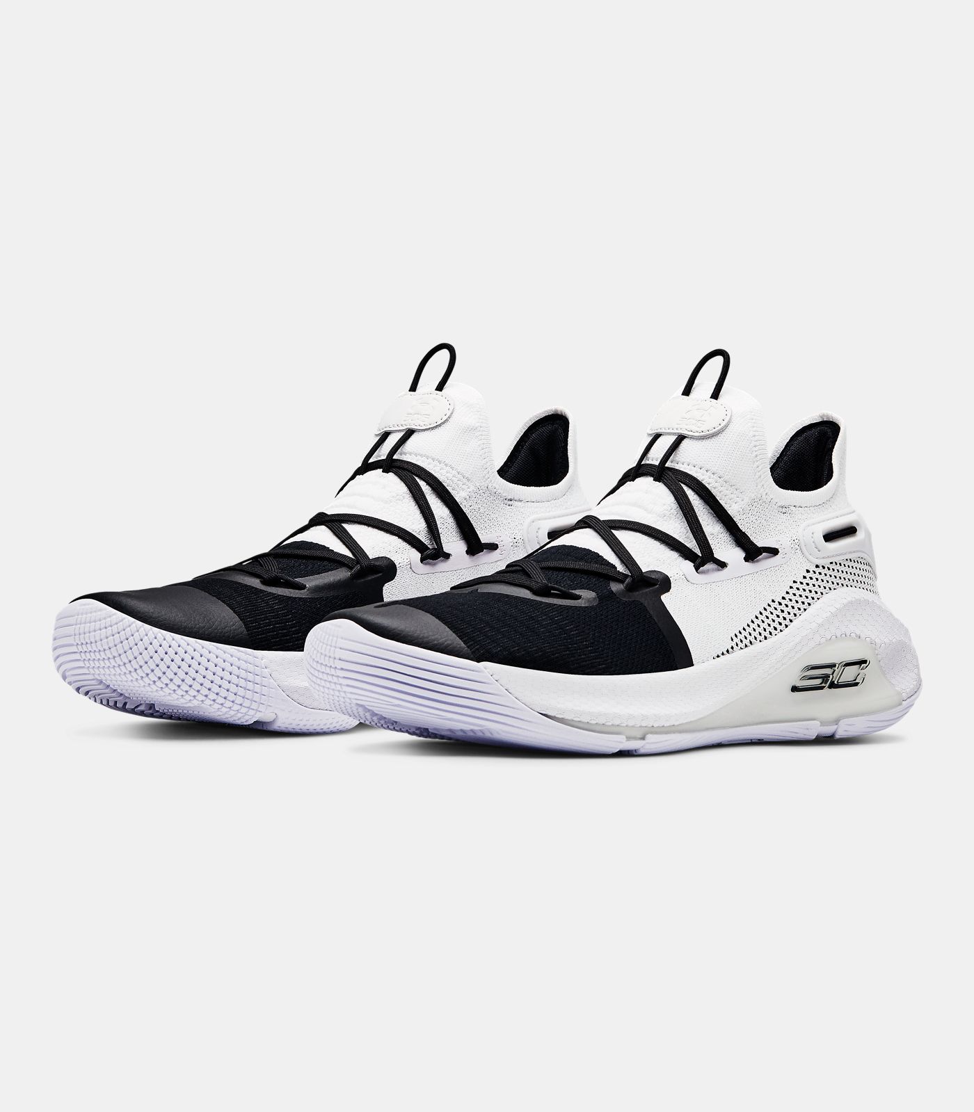 UNDER ARMOUR CURRY 6 WHITE : WHITE 