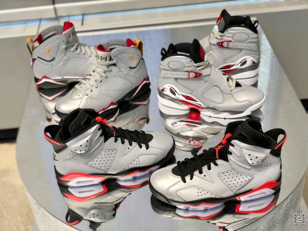 The Air Jordan 6, 7 and 8 Get 