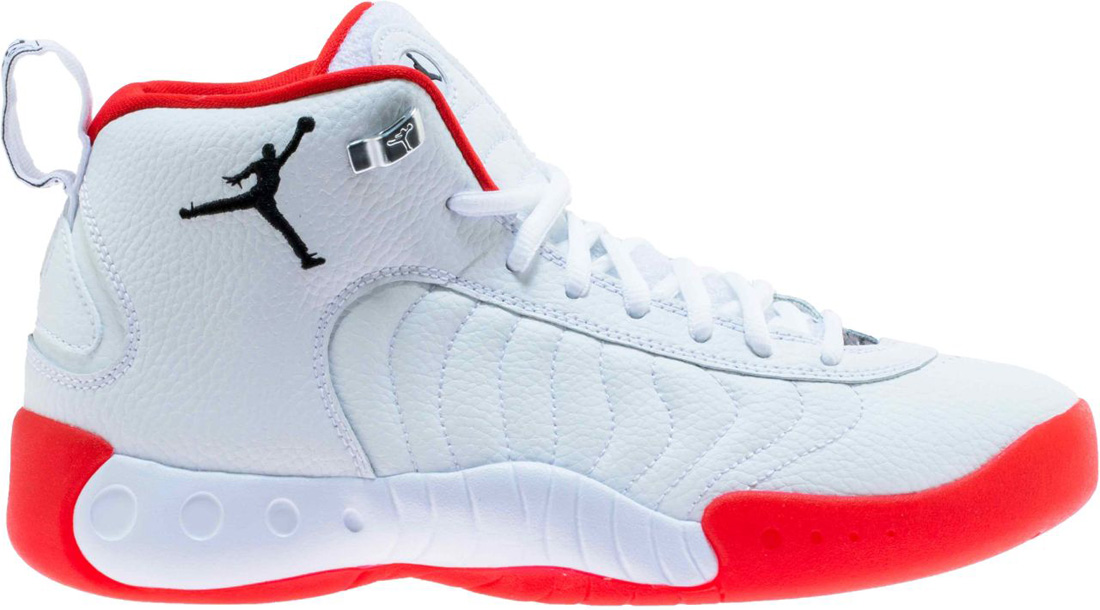 jumpman red and white