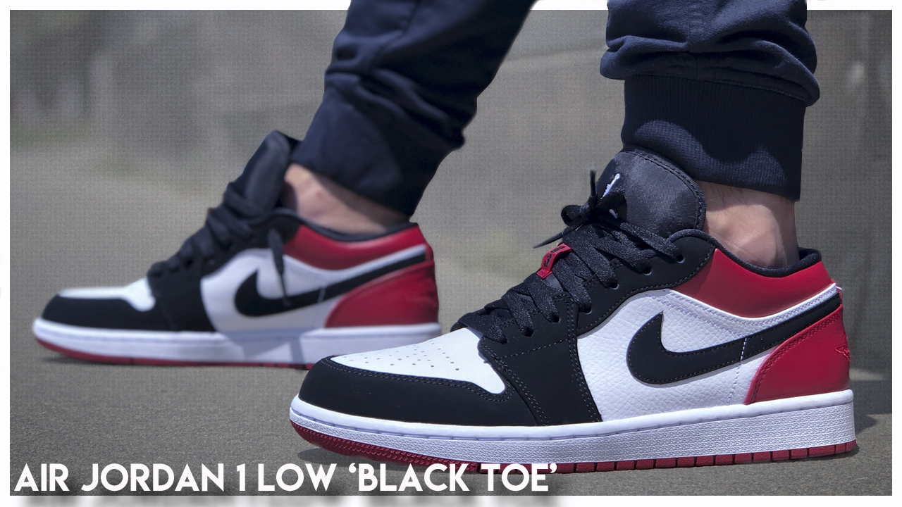 Air Jordan 1 Low 'Black Toe' | Detailed Look and Review - WearTesters
