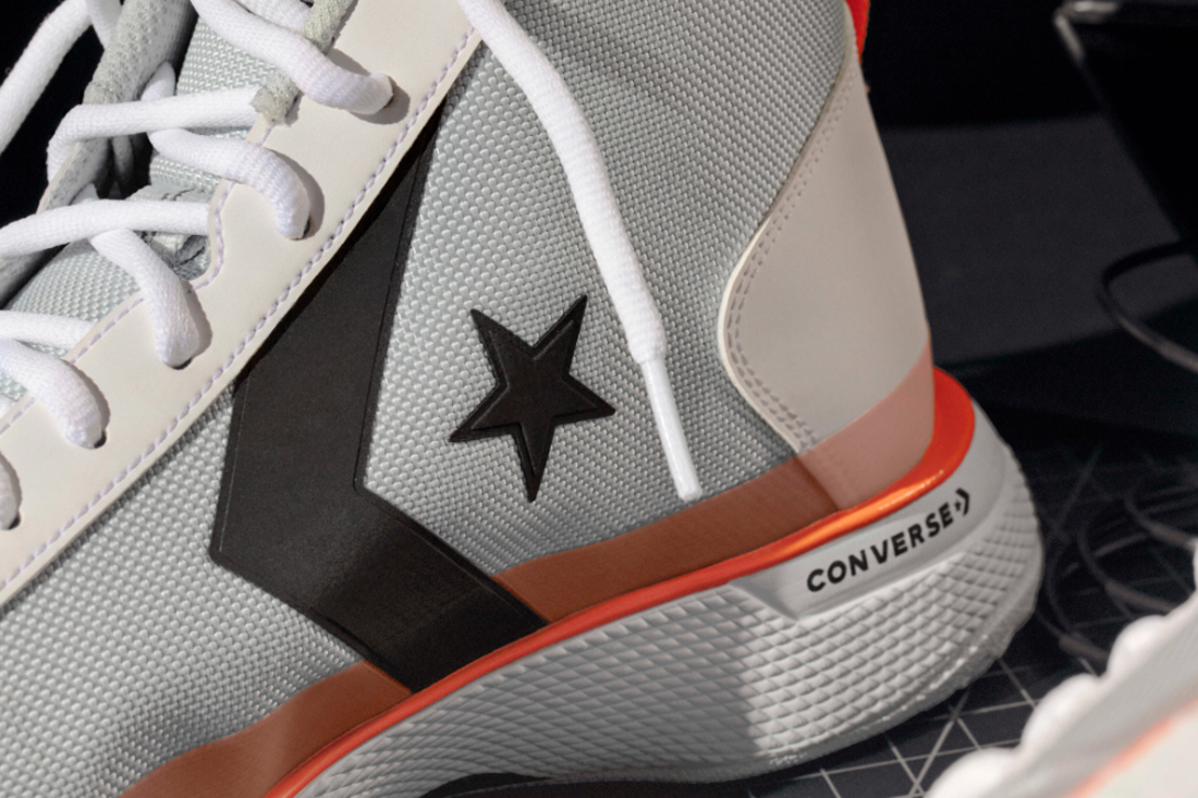 converse one star canvas ox dover street market white