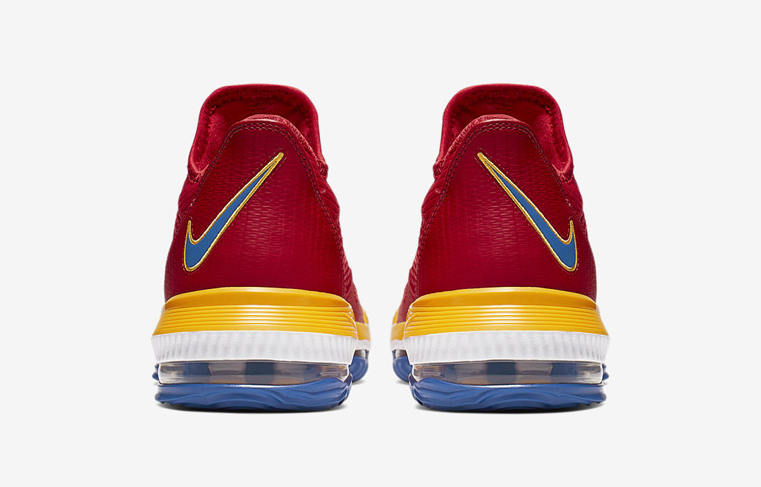 lebron 16 red yellow blue