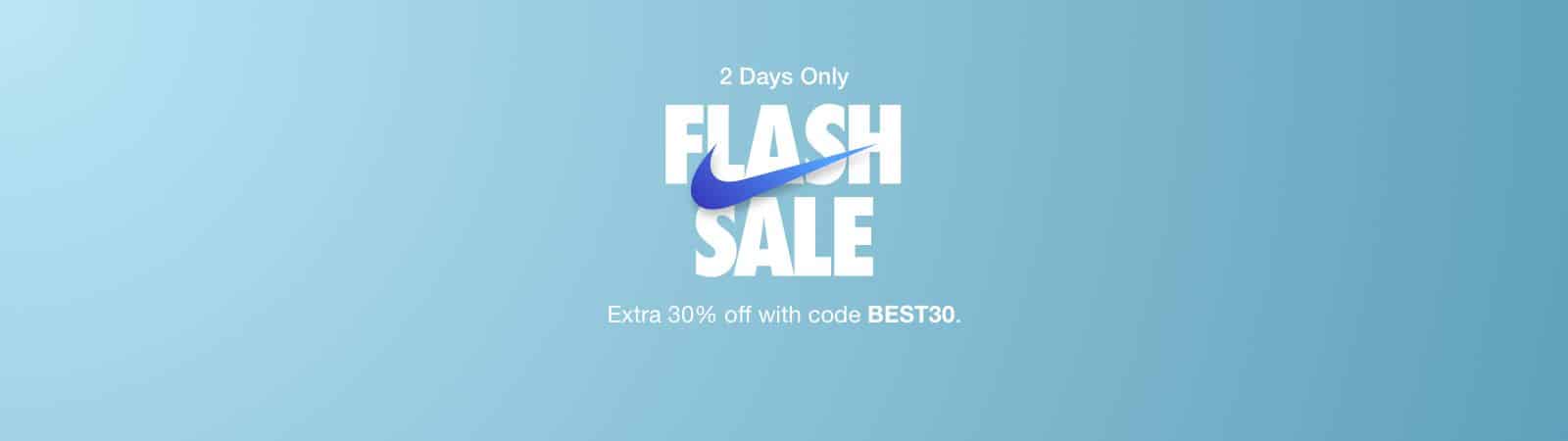 nike flash sale today online -