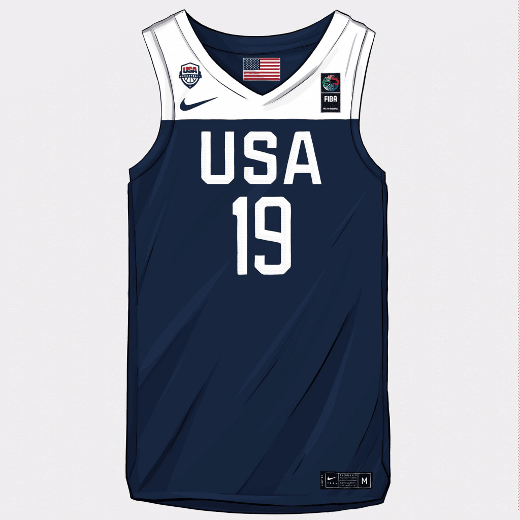 simple jersey design basketball 2019