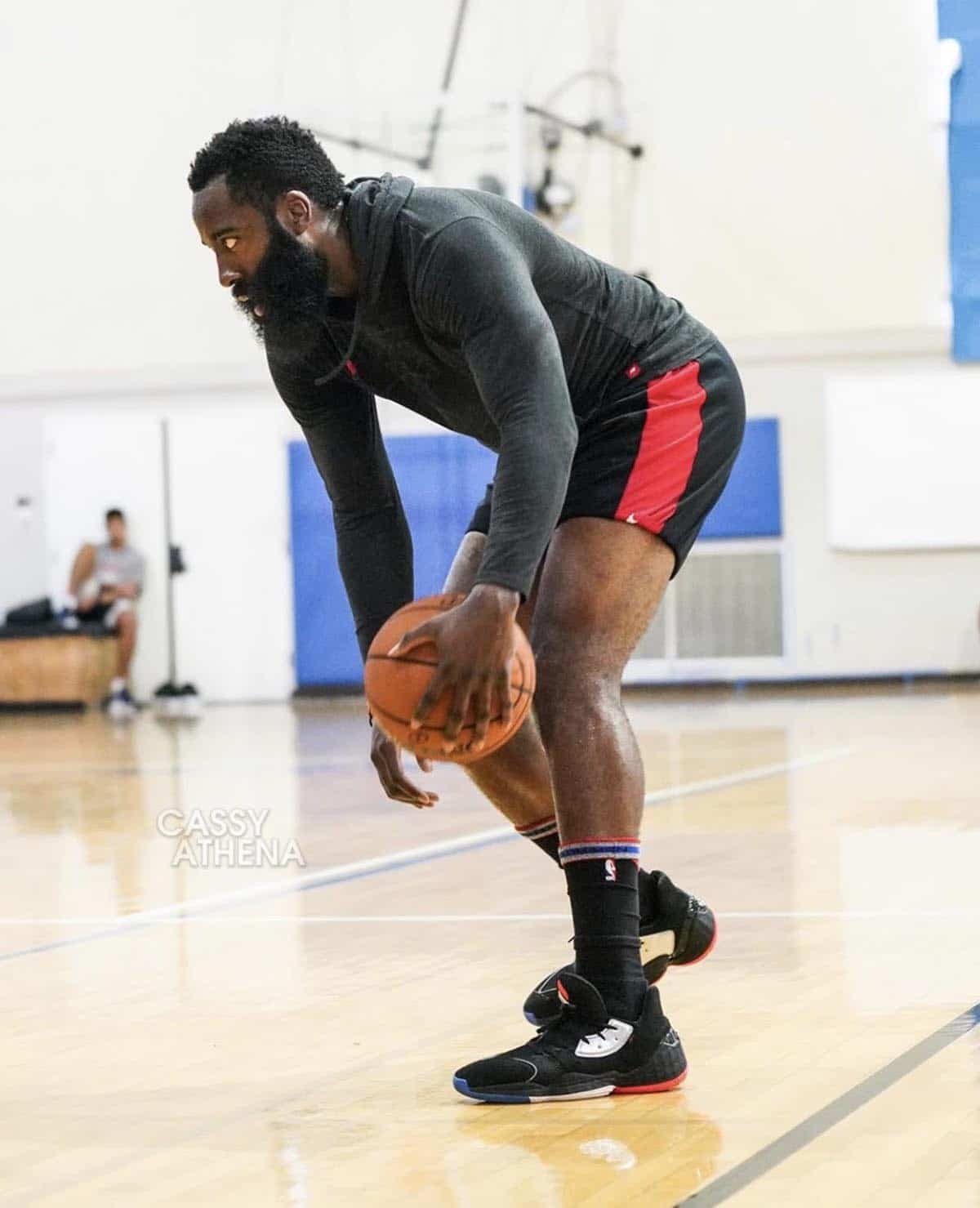 What the heck is James Harden wearing? 