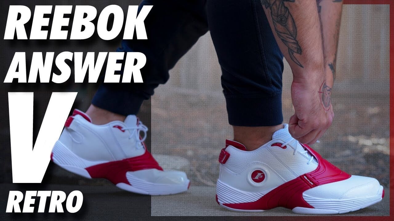 Reebok Answer 5 Retro White/Power Red | Detailed Review - WearTesters