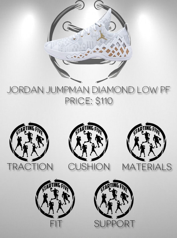 jordan jumpman diamond low pf review