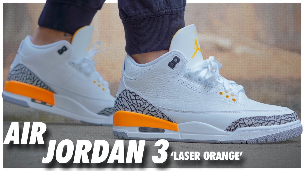 Air Jordan 3 Laser Orange