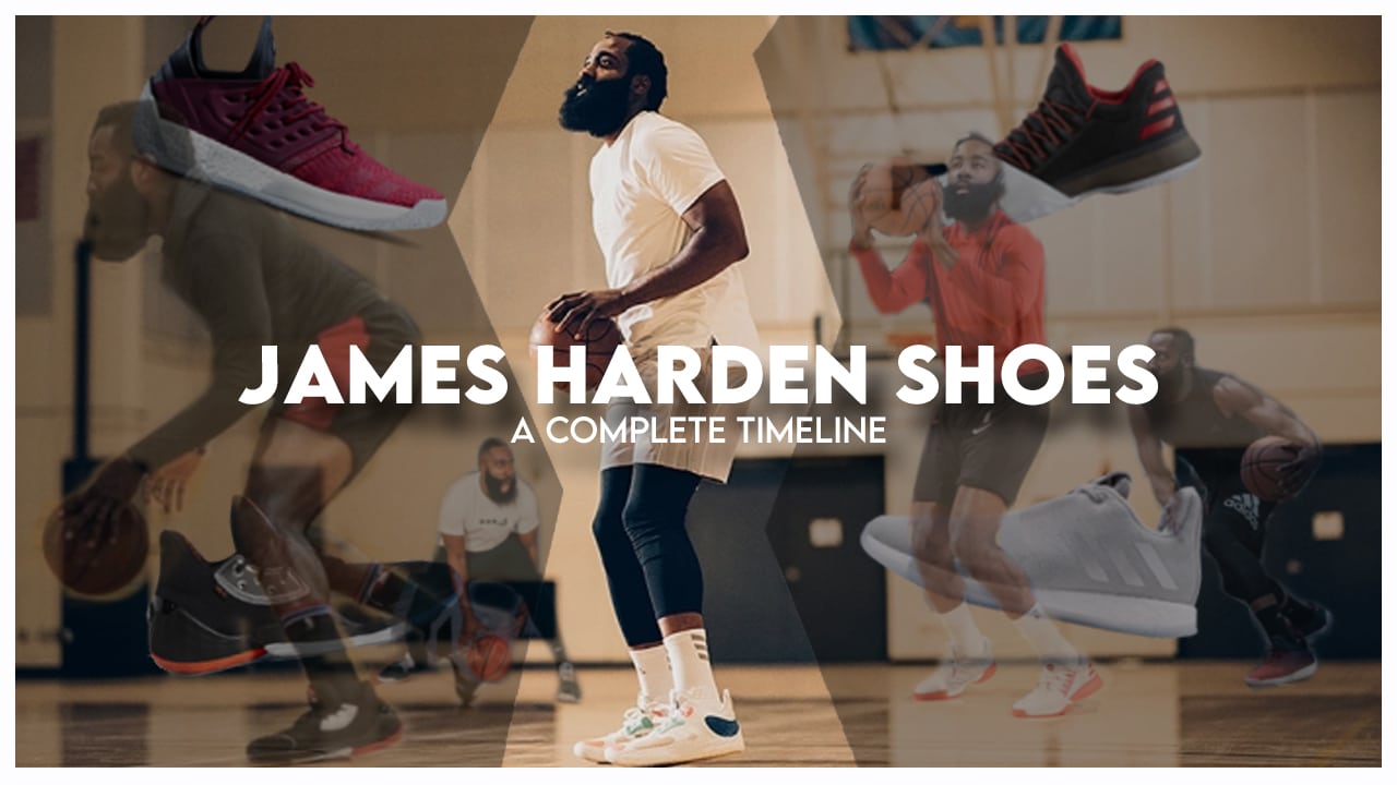 Ceniza diente Año James Harden Shoes: A Complete Timeline - WearTesters