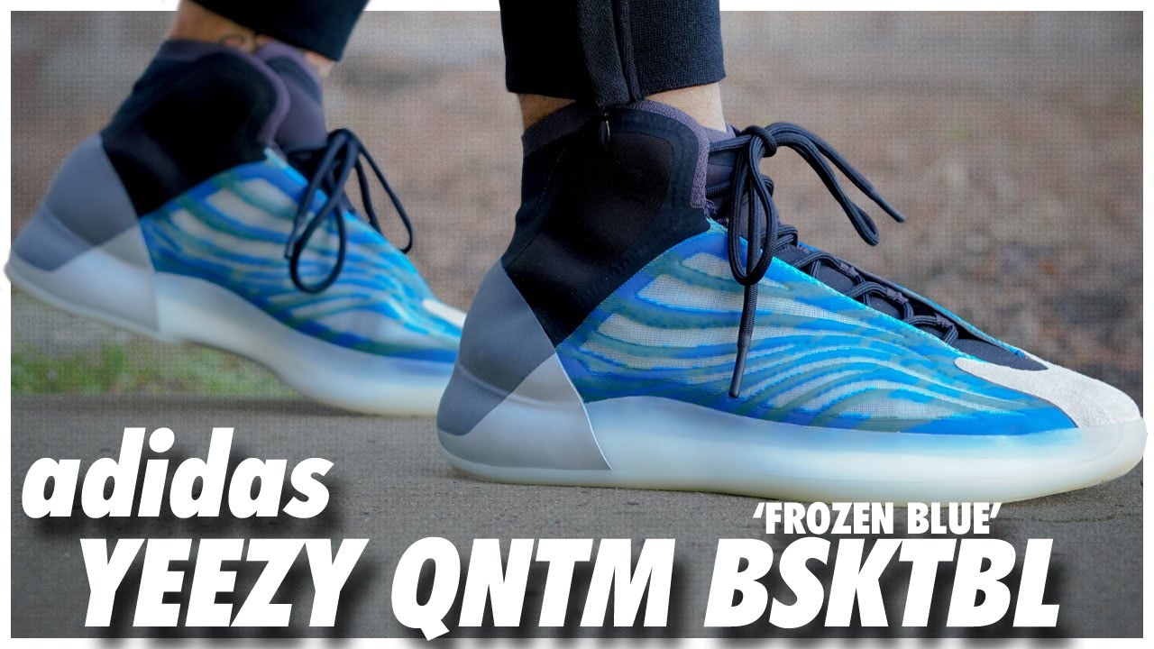 adidas Yeezy QNTM BSKTBL Frozen Blue