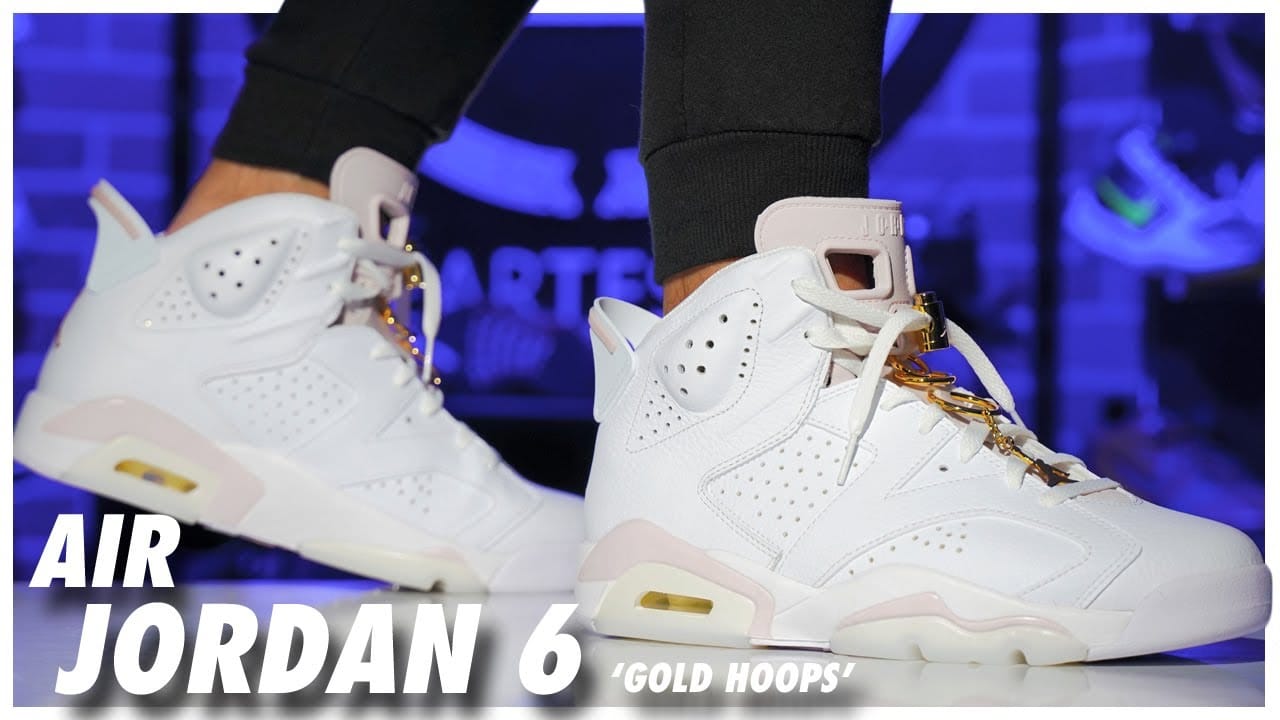 Air Jordan 6 Gold Hoops