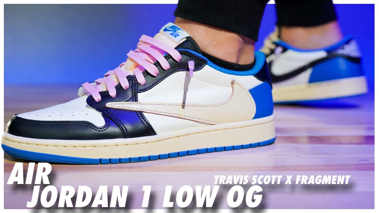 Air Jordan 1 Low Travis Scott X Fragment