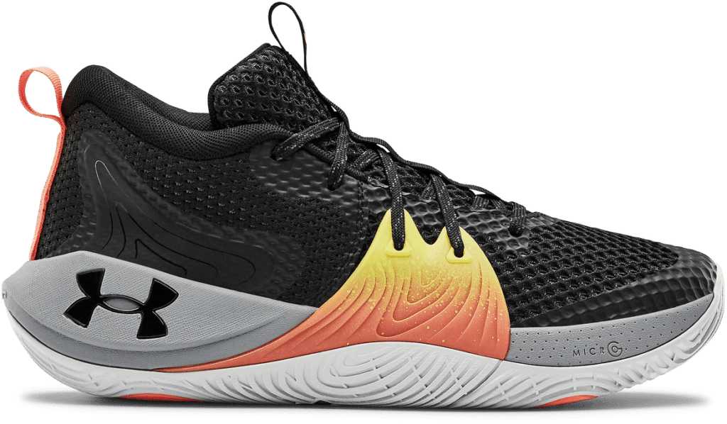 Best Outdoor Basketball Shoes: under armour embiid 1 no background