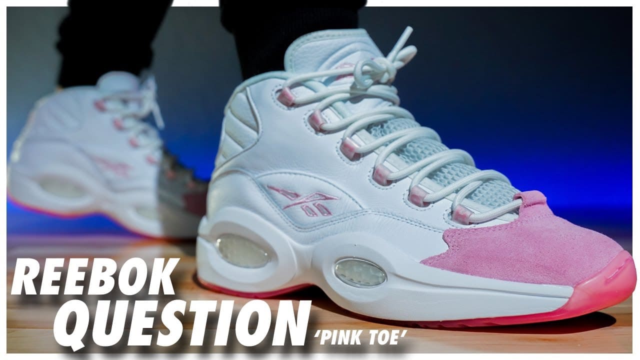 Reebok Question Pink Toe
