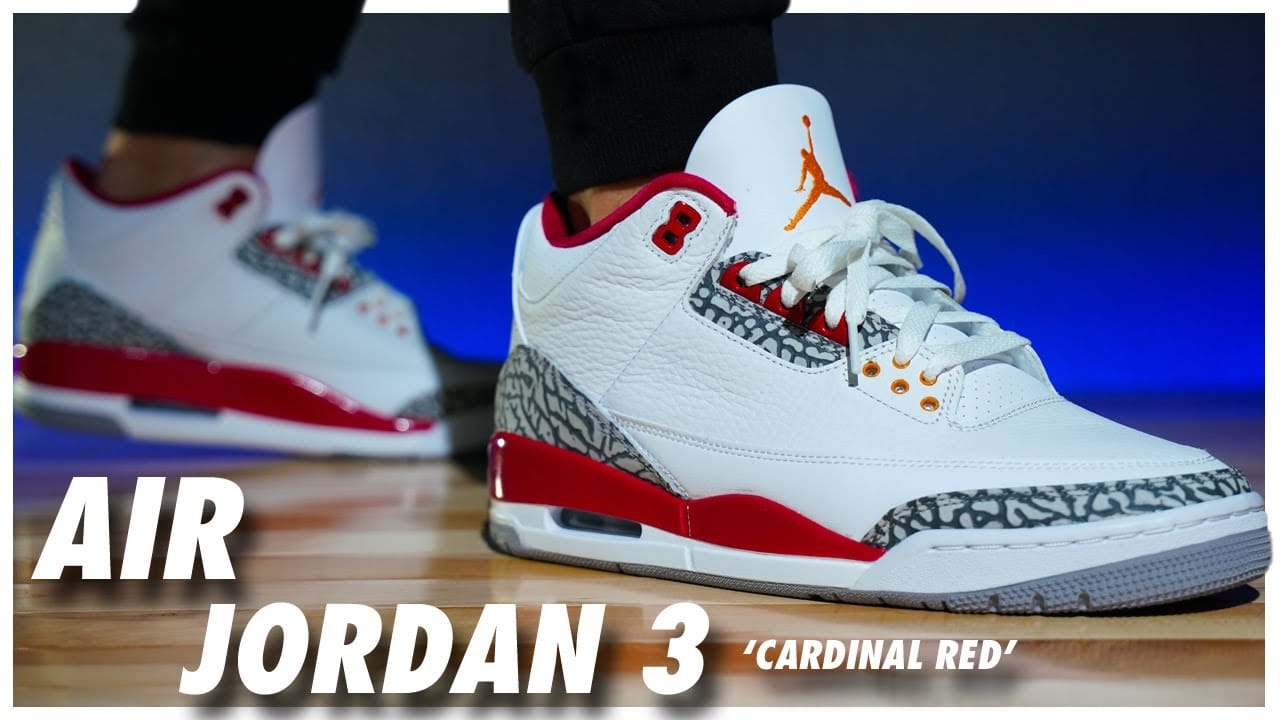 Air Jordan 3 Cardinal Red