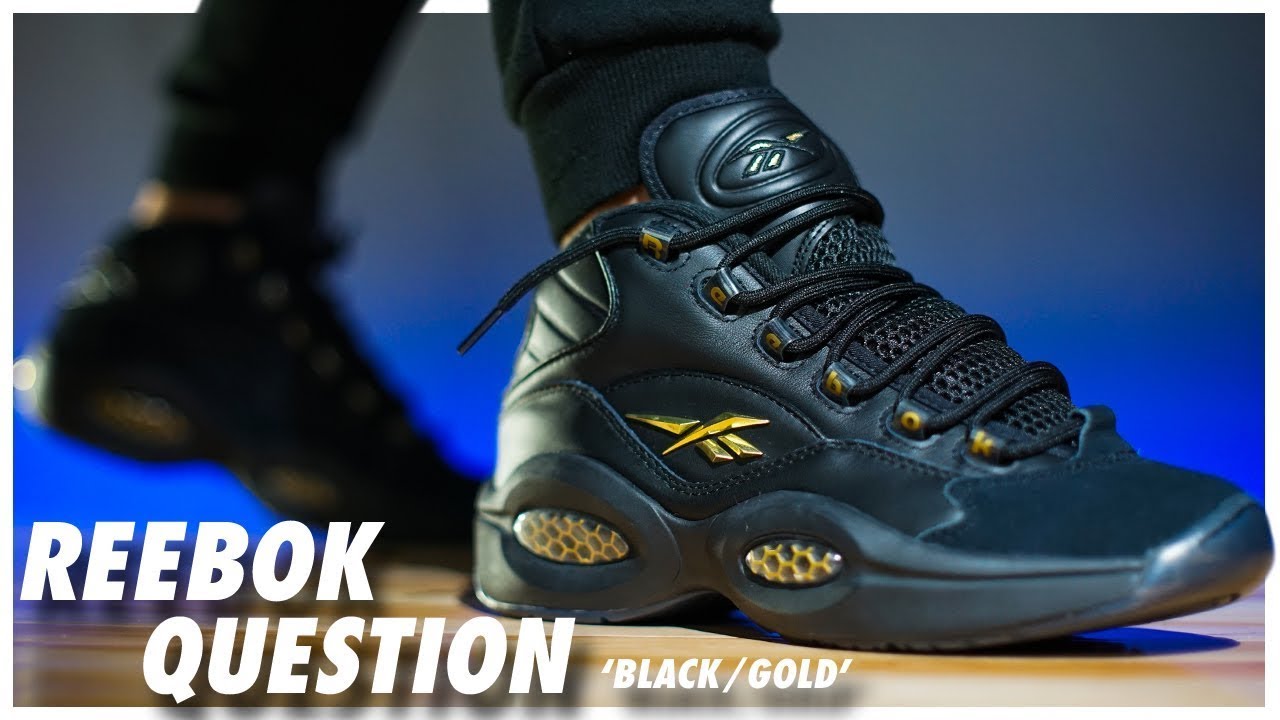 Reebok Question Black/Gold 2022