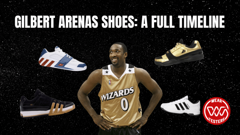 gilbert arenas shoes a full timeline