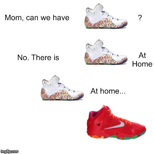 LeBron Sneaker Meme