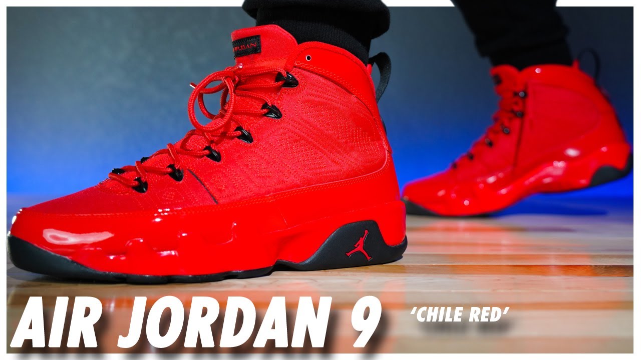 Air Jordan 9 Chile Red