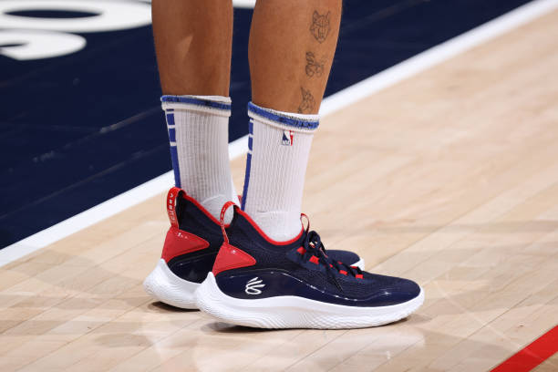 curry 8 navy red