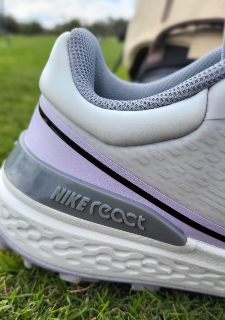 Close up of the React foam on the Nike Infinity Pro 2.