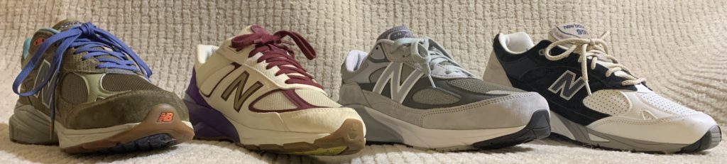 New Balance 990 vs 991: 4 Shoes